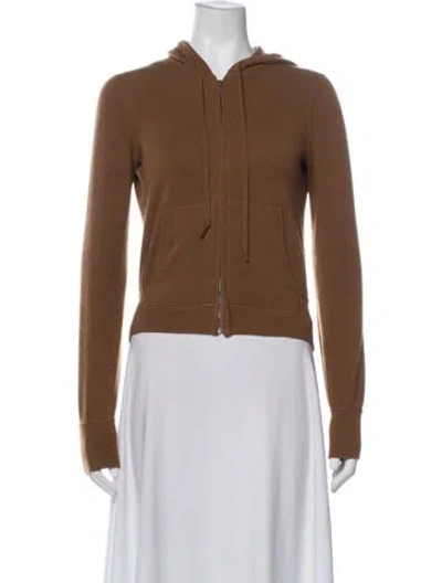 Pre-owned Theory Cashmere Evening Jacket In Brown