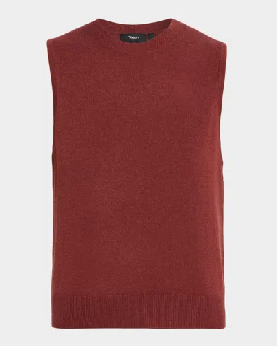 THEORY CASHMERE KNIT SHELL TOP