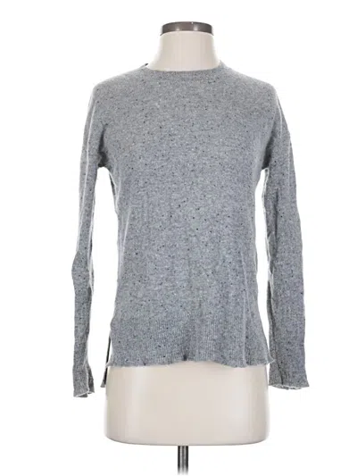 Pre-owned Theory Cashmere Pullover Sweater In Gray