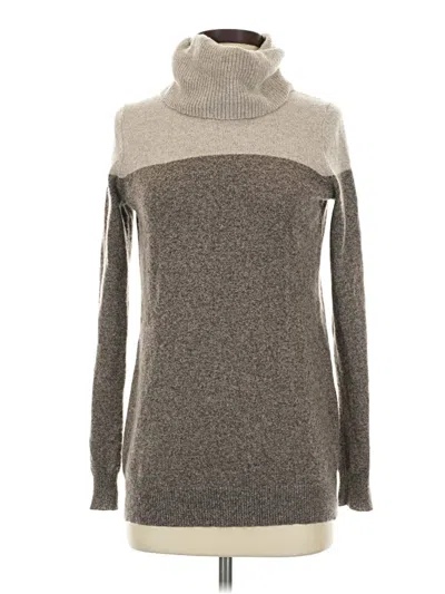 Pre-owned Theory Cashmere Pullover Sweater In Gray