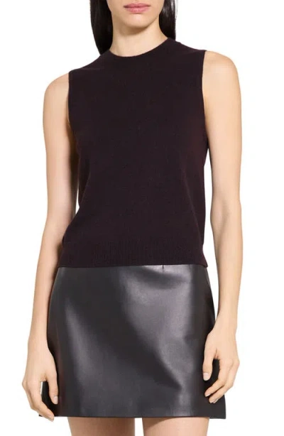 THEORY THEORY CASHMERE SLEEVELESS SWEATER