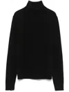 Theory Cashmere Sweater In 001 Black