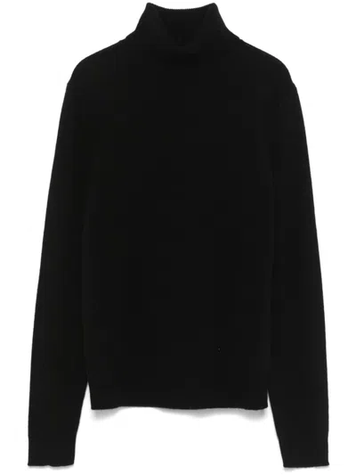 Theory Cashmere Sweater In 001 Black