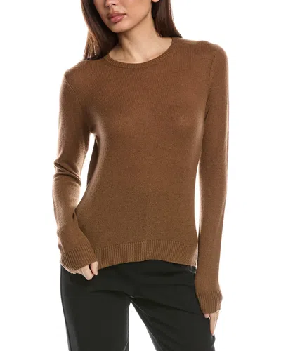 Theory Cashmere Sweater In Brown