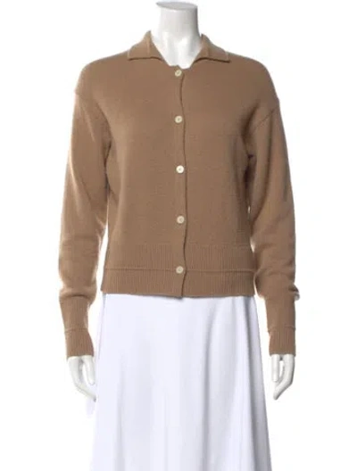 Pre-owned Theory Cashmere Sweater In Brown