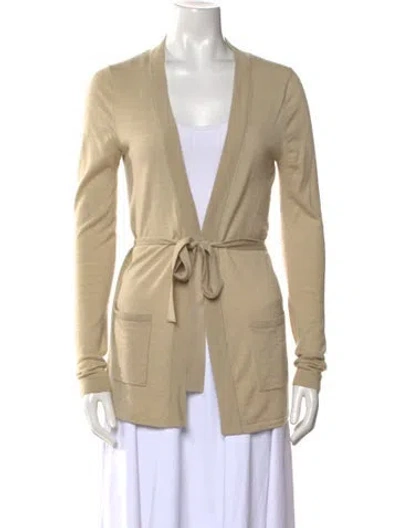 Pre-owned Theory Cashmere Sweater In Neutral