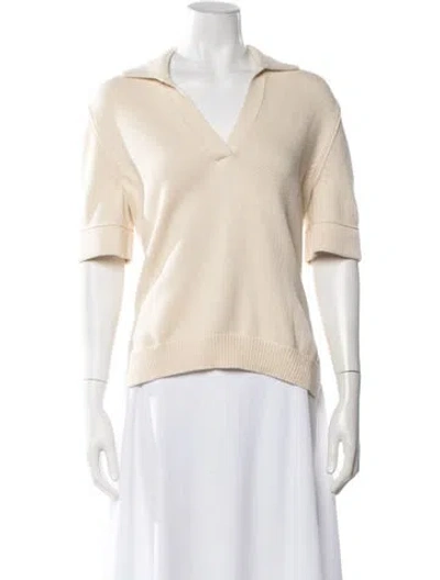 Pre-owned Theory Cashmere Sweater In Neutrals