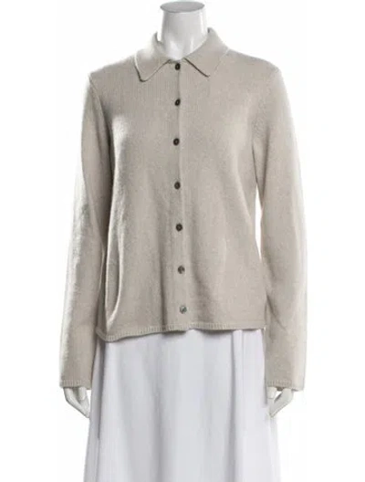 Pre-owned Theory Cashmere Sweater W/ Tags In Neutrals