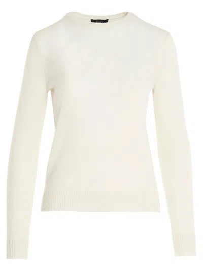 Theory Cashmere Sweater In Beige