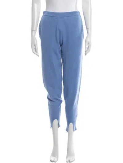 Pre-owned Theory Cashmere Sweatpants In Blue