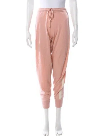 Pre-owned Theory Cashmere Sweatpants In Pink