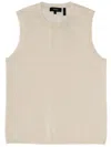 Theory Cashmere Top In Neutral