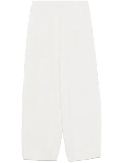 Theory Cashmere Trousers In White