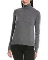 Theory Cashmere Turtleneck Sweater In Gray