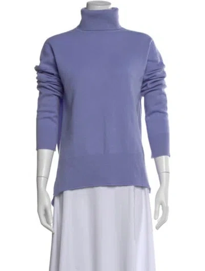 Pre-owned Theory Cashmere Turtleneck Sweater In Multi