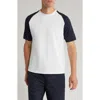 Theory Cassius Athletic T-shirt In White/baltic