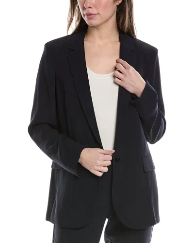 Theory Casual Blazer In Blue