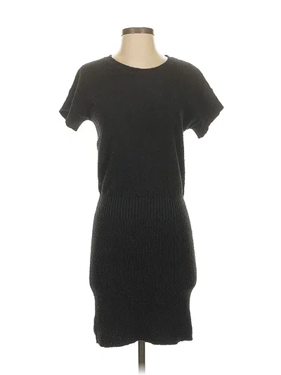 Pre-owned Theory Casual Dress In Black
