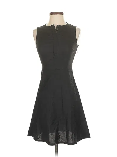 Pre-owned Theory Casual Dress In Black