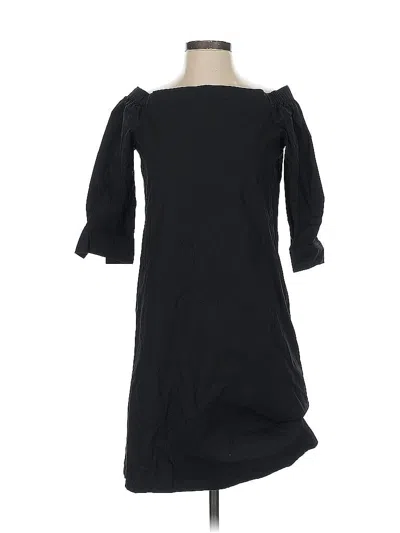 Pre-owned Theory Casual Dress In Black