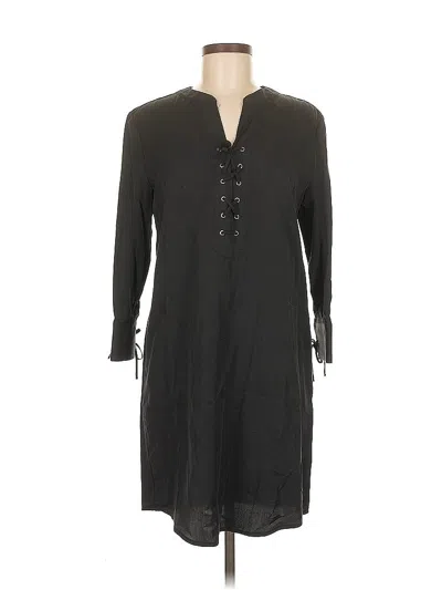 Pre-owned Theory Casual Dress In Black