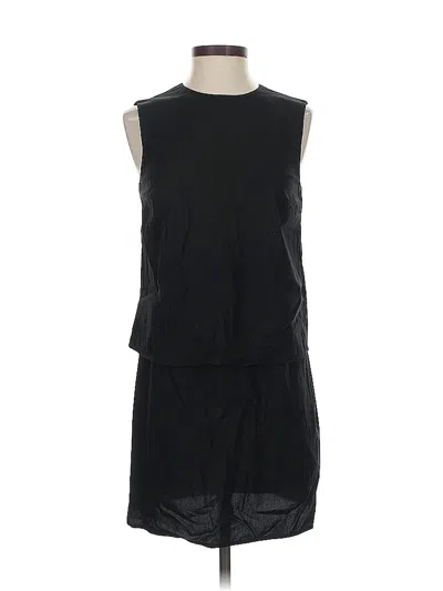 Pre-owned Theory Casual Dress In Black