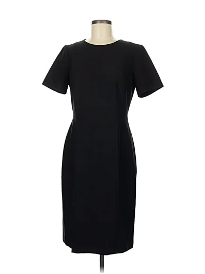 Pre-owned Theory Casual Dress In Black