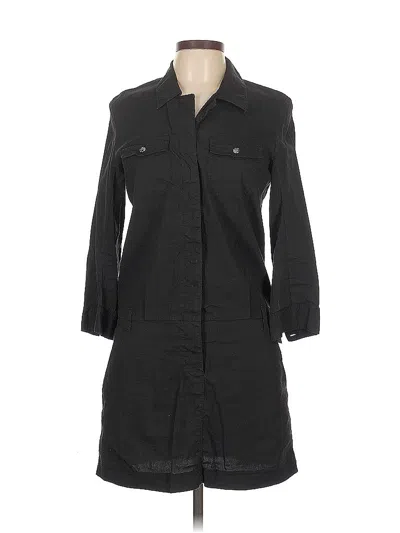 Pre-owned Theory Casual Dress In Black