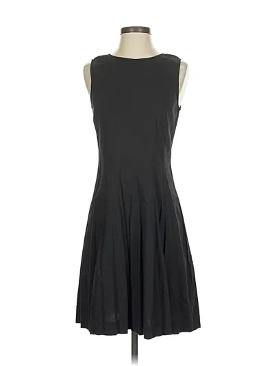 Pre-owned Theory Casual Dress In Black