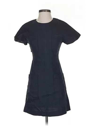 Pre-owned Theory Casual Dress In Black