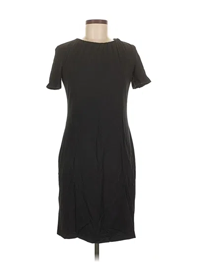 Pre-owned Theory Casual Dress In Black