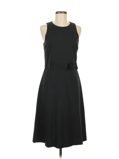 Pre-owned Theory Casual Dress In Black
