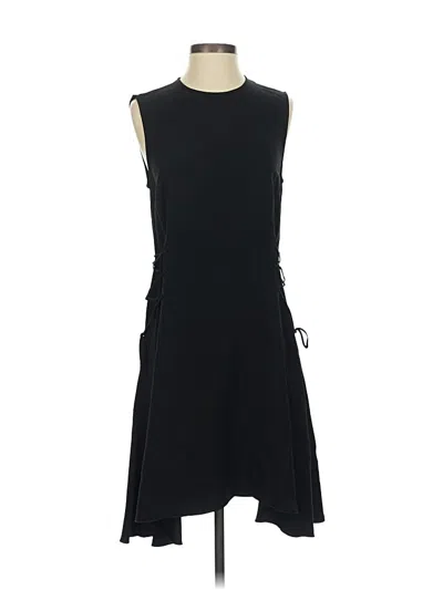 Pre-owned Theory Casual Dress In Black