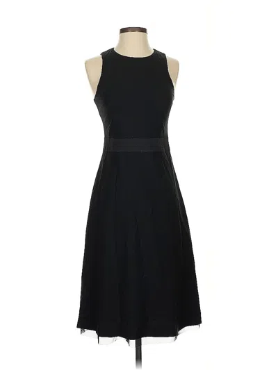 Pre-owned Theory Casual Dress In Black
