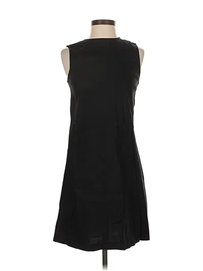 Pre-owned Theory Casual Dress In Black