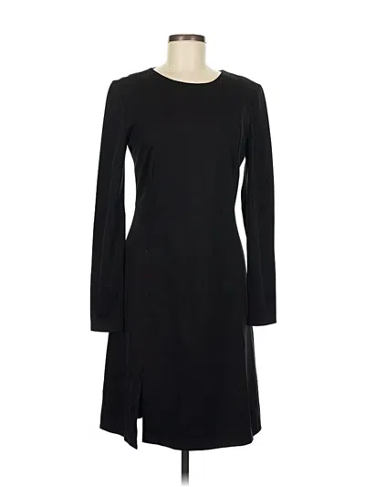 Pre-owned Theory Casual Dress In Black