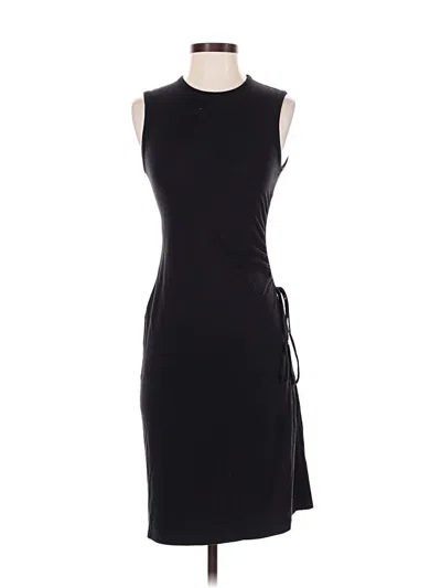 Pre-owned Theory Casual Dress In Black