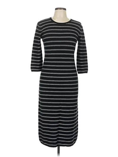 Pre-owned Theory Casual Dress In Black