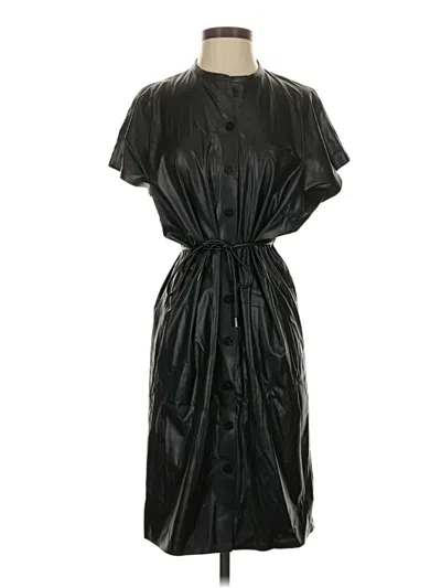 Pre-owned Theory Casual Dress In Black