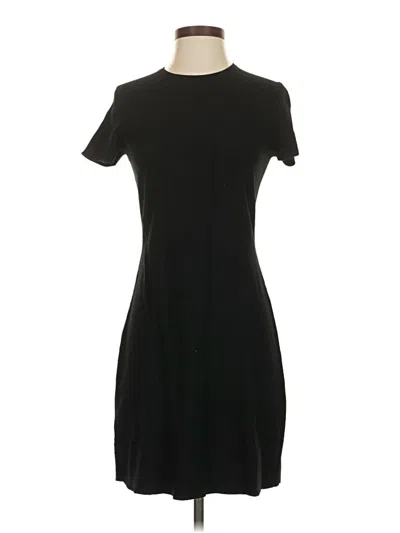 Pre-owned Theory Casual Dress In Black