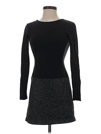 Pre-owned Theory Casual Dress In Black