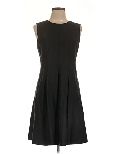 Pre-owned Theory Casual Dress In Black