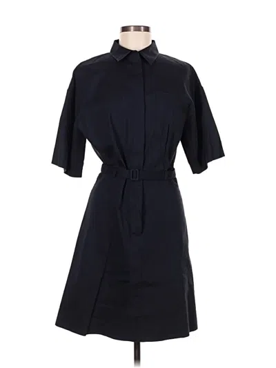 Pre-owned Theory Casual Dress In Black
