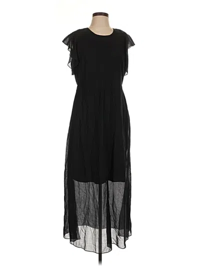 Pre-owned Theory Casual Dress In Black