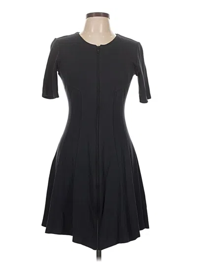 Pre-owned Theory Casual Dress In Black