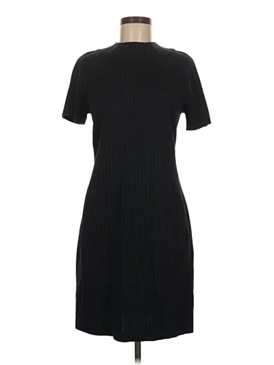 Pre-owned Theory Casual Dress In Black