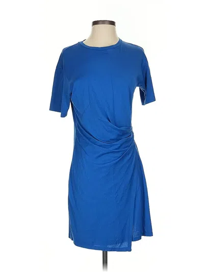 Pre-owned Theory Casual Dress In Blue