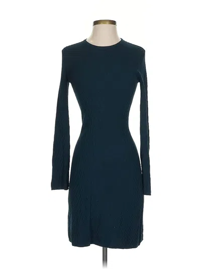 Pre-owned Theory Casual Dress In Blue