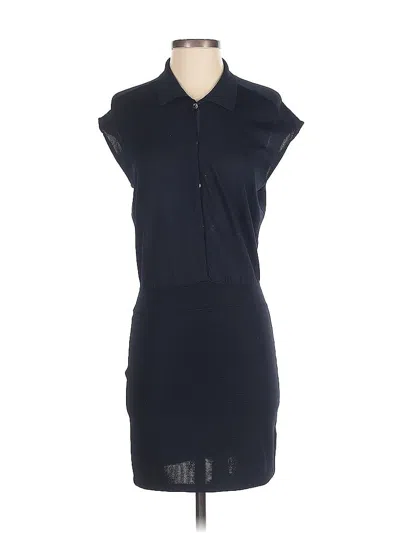 Pre-owned Theory Casual Dress In Blue