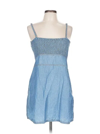 Pre-owned Theory Casual Dress In Blue